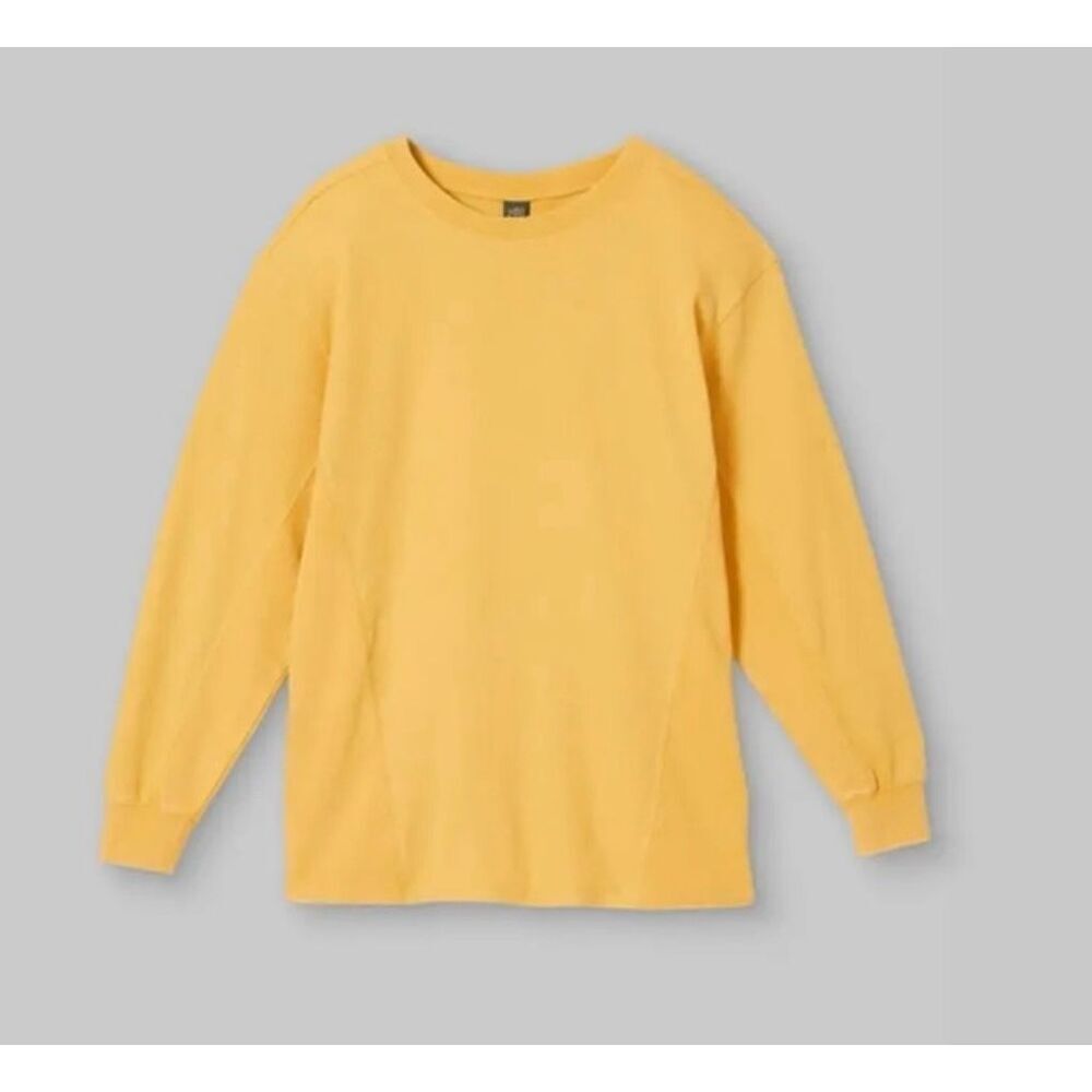NWT Womens Wild Fable Oversized Thermal Waffle Knit Top Shirt Blouse - Sz S